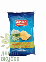 Чипсы со вкусом сметаны и лука Amica