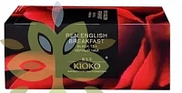 Черный чай KIOKO HARMONY, 25 пакетиков в конвертах.