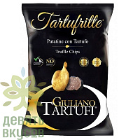 Чипсы с черным трюфелем Giuliano Tartufi