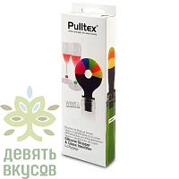 Пробка для вина с маркерами Pulltex Stopper & Glass Identifier