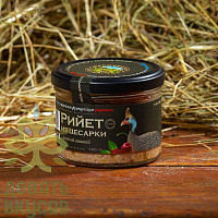 Рийет из цесарки с вяленой вишней