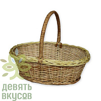 Корзина плетёная большая