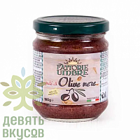 Крем (паштет) из черных оливок, FATTORIE UMBRE