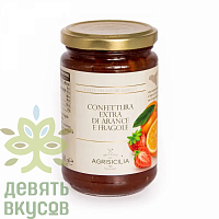 Конфитюр из апельсина и клубники Agrisicilia, 360 г