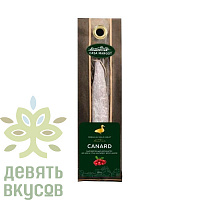 Сыровяленый деликатес из мяса утки мулард с брусникой